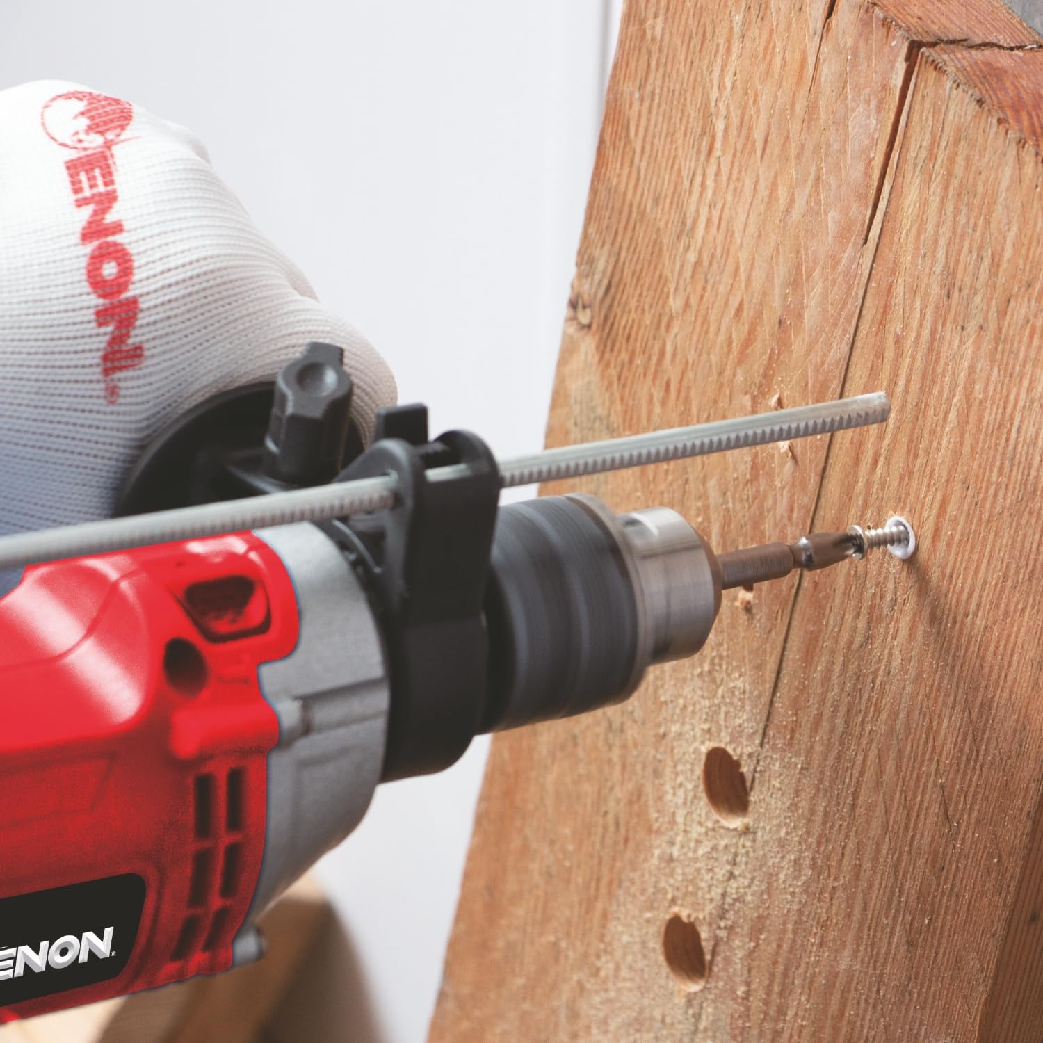ENON 710W Impact Drill Machine Tool Kit, 86 Pcs Kit Set,13mm Chuck, Strong Drill Bit Kit, Reversible & Variable Speed, Screwdriver Machine, Corded Hammer Drill, Drill Machine Kit Heavy Duty (XE-1301) ENON 710W Impact Drill Machine Tool Kit, 86 Pcs Kit Set,13mm Chuck, Strong Drill Bit Kit, Reversible & Variable Speed, Screwdriver Machine, Corded Hammer Drill, Drill Machine Kit Heavy Duty (XE-1301)